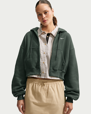 Nike Studio Fleece Medium Weight Women's Oversized Full-Zip